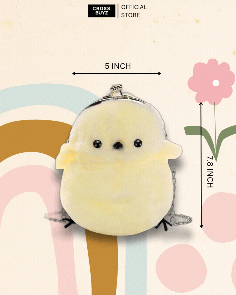 Fluffy Chic Plush Crossbody Bag