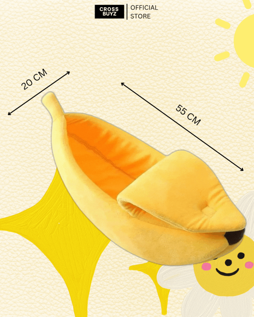 Banana Pet Bed